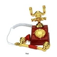 thumbnail image 2 of yingyy Durability Miniature Phone Model Retro With Round Edge Alloy Retro Rotary Telephone Phone Model Alloy Luxury Style Gift D-Red, 2 of 6