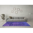 thumbnail image 3 of Ahgly Company Indoor Rectangle Oriental Purple Industrial Area Rugs, 2' x 3', 3 of 4