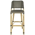 thumbnail image 3 of Safavieh Deltana Indoor/Outdoor Transitional Rattan Bar Stool, 3 of 8