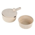 thumbnail image 2 of Salad Spinner Fruit Vegetable Dryer Strainer Sifter Manual Vegetables Rice Washing Tool for Kitchen SuppliesBeige, 2 of 22