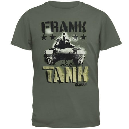 Old School - Frank The Tank Logo Adult T-Shirt - Small