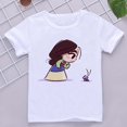 thumbnail image 1 of Disney Child Mermaid Princess Kawaii Printed T-shirt Baby Girl Soft Cartoon Clothing Cute Graphic Tops Kids Funny Tees DropshipHight 100-(4-5T) Gao Jinjia LED, 1 of 2