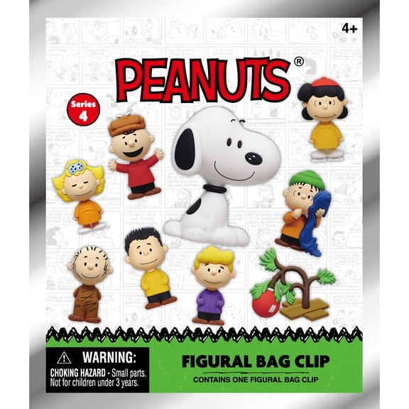 Peanuts 3D Foam Bag Clip Blind Bag