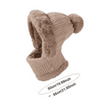 thumbnail image 2 of Winter Knitted Scarf Hat with and for Skiing Cold Weather, 2 of 3