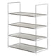 thumbnail image 5 of Estante de zapatos,Estante de torre de zapatos de 4 niveles Organizador de almacenamiento Gabinete E TOMSHOO 4 niveles, 5 of 6