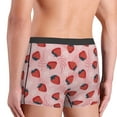 thumbnail image 3 of Uemuo Strawberries Pattern Men's Boxer Briefs,Trunk Anti-Chafing,Comfortable, Durable, and Stylish Underwear-XX-Large, 3 of 9