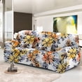 thumbnail image 4 of Floral Printed Slipcover Watercolor Flower Stretch Sofa Cover for Living Room Elastic Couch Chair Cover Home r 1/2/3/4 seat, 4 of 6