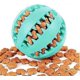 thumbnail image 3 of Dog Balls Dental Care Functional Sturdy Chew Balls 2 Pack with Mint Natural Rubber Chews, 3 of 4