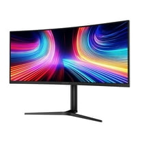 Packard Bell 34" Curved Ultrawide Monitor, 3440x1440 QHD, 165Hz, 1800R Curve, HDMI/DisplayPort, VESA Mount, Adjustable Tilt