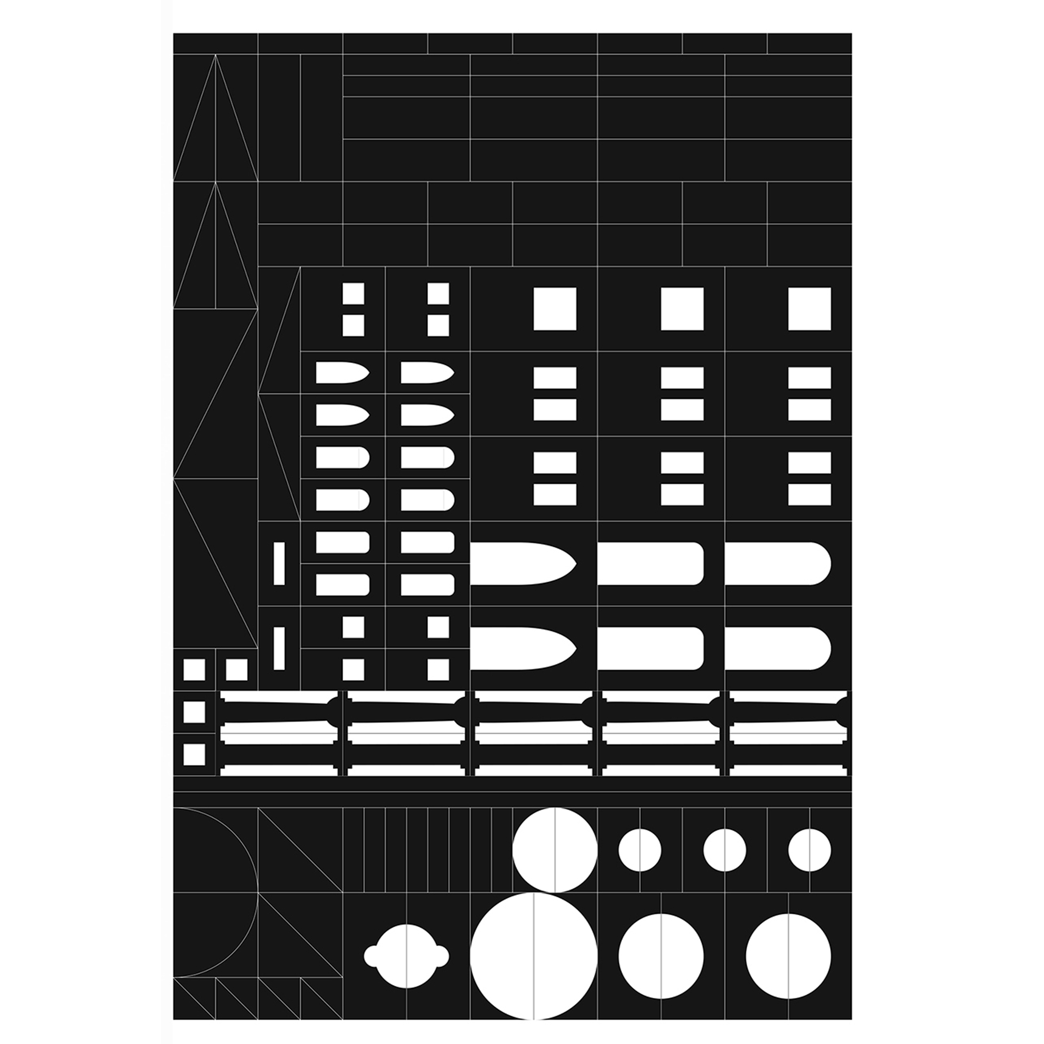 Dowling Magnets Wonderboard STEAM Architect Magnet Set