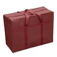 thumbnail image 1 of Bolsa de almacenamiento Laklulu con cremalleras y asas de transporte, bolsas de tela Oxford resistentes para mudanzas, 1 of 5