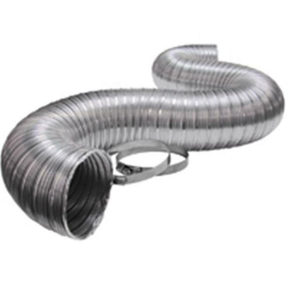 Lambro Industries 3120UL 4 x 8 In. Ultra Aluminum Flex Duct With Clamp
