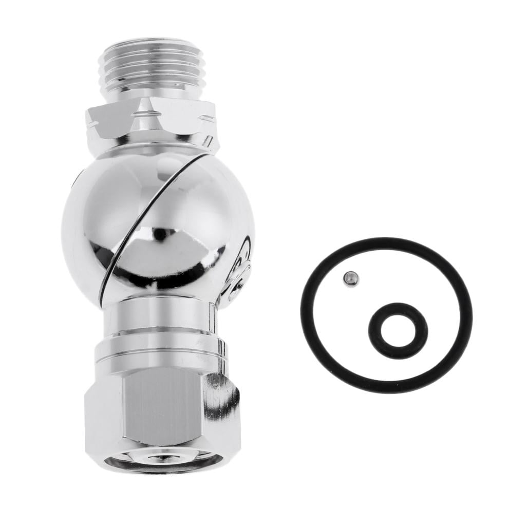 Details about   360 Degree Swivel Hose Adapter for 2nd Stage Scuba Diving Regulator Adapter 
