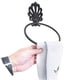 thumbnail image 5 of Toalla de mano de baño Anillo Toalla de casa Vintage Soporte de anillo de papel higiénico Hierro Fundido - Toallero Scienceny  HA3669-01B, 5 of 6