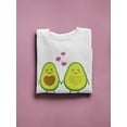 thumbnail image 3 of Avocado Halves  Holding Hands Sweatshirt Men -Image by Shutterstock, Male XX-Large, 3 of 4