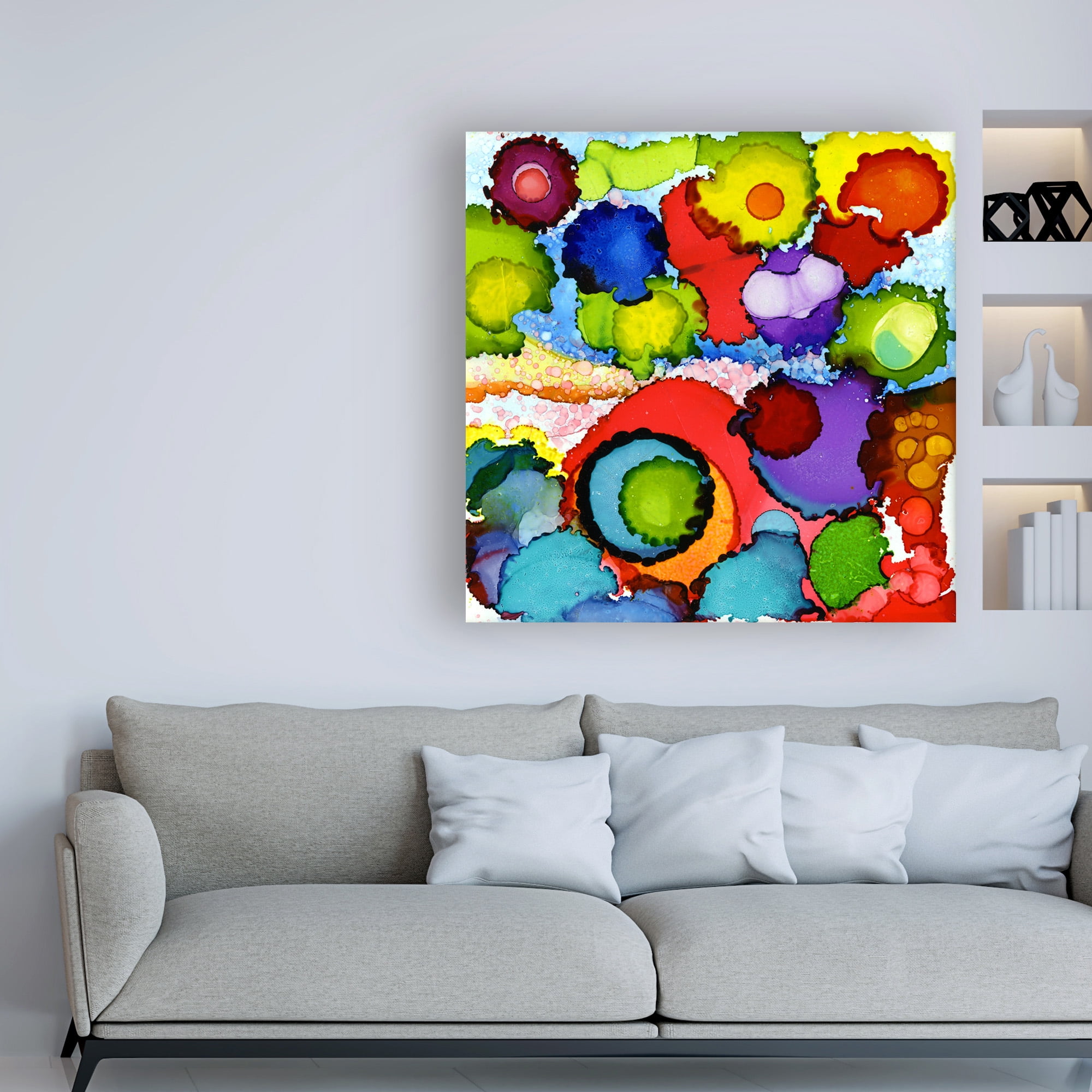 Trademark Fine Art 'Glorious Color' Canvas Art by Pat Saunders-White