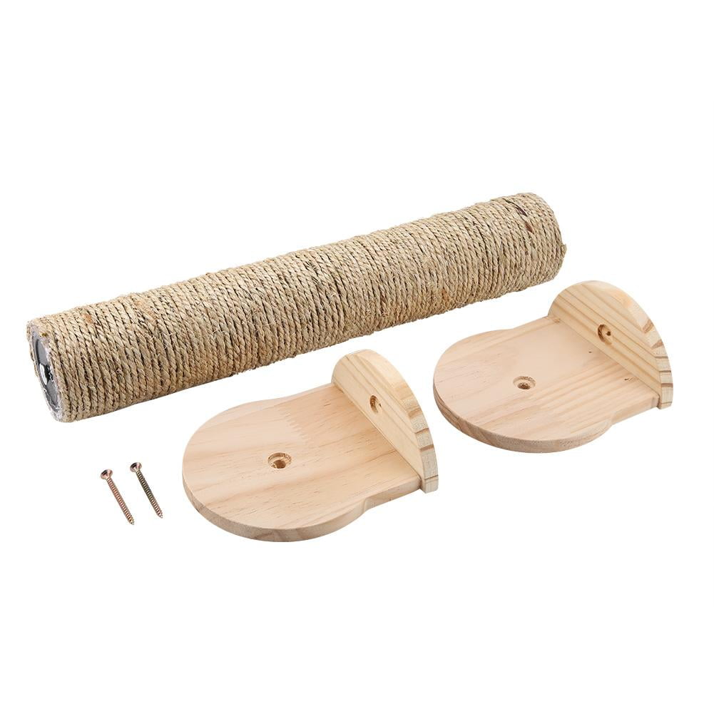 Tebru Cat Scratching Toy, Natural Scratching Toy, Wooden Natural