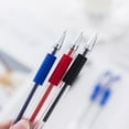 thumbnail image 2 of 1pc Gel Pens Tip Slim Contour Ink Pens Fine Point Ballpoint Writing Pen for Office 0.5mm Tips with Comfort Grip[Blue], 2 of 4