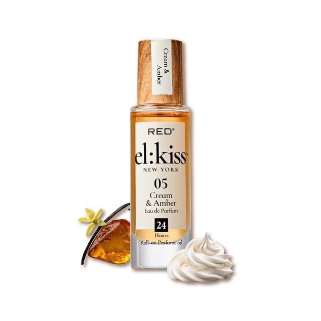 Perfume EL:KISS Roll On Cream & Amber Tresor La Nuit 12 ml