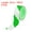 Green/White, variant on Uxcell Floor Marking Tapes, Self-Adhesive Warning Safety Tape Caution Stripe Red