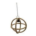 thumbnail image 4 of Columpio con forma de bola de loro,Columpio con forma de bola para loros pequeños,Perchas para periquitos,accesorio para jaulas de pájaros,Gimnasio de diseño sencillo y decorativo para, 4 of 8