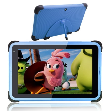 CWOWDEFU Kids Tablet 7 Inch Android 11 Tablet for Kids Children Toddler 32GB ROM 2GB RAM WiFi Tablet with Stylus Pen (Blue)