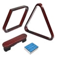 thumbnail image 3 of Almencla Pool Ball Rack Positioning Frame Triangle Snooker Equipment Solid Wood Billiard, 3 of 8