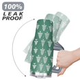 thumbnail image 6 of Green White Minimalist Christmas Tree 40 Oz Tumbler with Handle Lid and Straw Stainless Steel Double Walled Vacuum Insulated Cup Merry Christmas Gifts Tumbler for Women Men Friends Outdoor Indoor, 6 of 6
