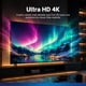 thumbnail image 4 of Daewoo Pantalla Televisión Smart TV 70 Pulgadas LED 4K UHD Roku Frameless Dolby Audio 4 HDMI 2 USB 1 AV DAW70UR, 4 of 8