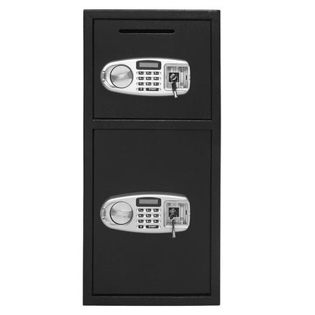 Ktaxon Large Double Door Digital Keypad Deposit Safe Cash Jewelry Gun Drop Security Lock Box