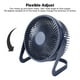 thumbnail image 3 of Pequeño Ventilador de Escritorio USB 2 Ventiladores de Circulación de Aire de Velocidad Ajustable Rotación de 360 Portátil Recargable USB Escritorio Ventilador de ANGGREK Otros, 3 of 8