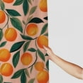 thumbnail image 3 of Creowell Peach Shower Curtain, Vibrant Cute Fruit Waterproof Shower Curtains for Bathroom, Cartoon Home Decorative Fabric Bath Curtain, Bathroom Accessories, Orange Pink 36x72, 3 of 7