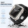 thumbnail image 3 of Protector de pantalla para funda de Apple Watch, 45mm, 41mm, 44MM, 40MM, 42mm, 38MM, cubierta completa de TPU, accesorios para iwatch series 8, 7, SE, 6, 5, 3, 3 of 4