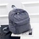 thumbnail image 3 of Sonducket de pana contenedor multiusos Universal mujeres hombres Color sólido estudiante mochilas accesorios de ropa bolsas de almacenamiento Mochilas Gris, 3 of 6