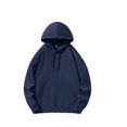 thumbnail image 1 of Pull en Coton Hip-Hop Printemps et Automne Col Rond Épaule Manches Longues Chemise Nue, 1 of 4