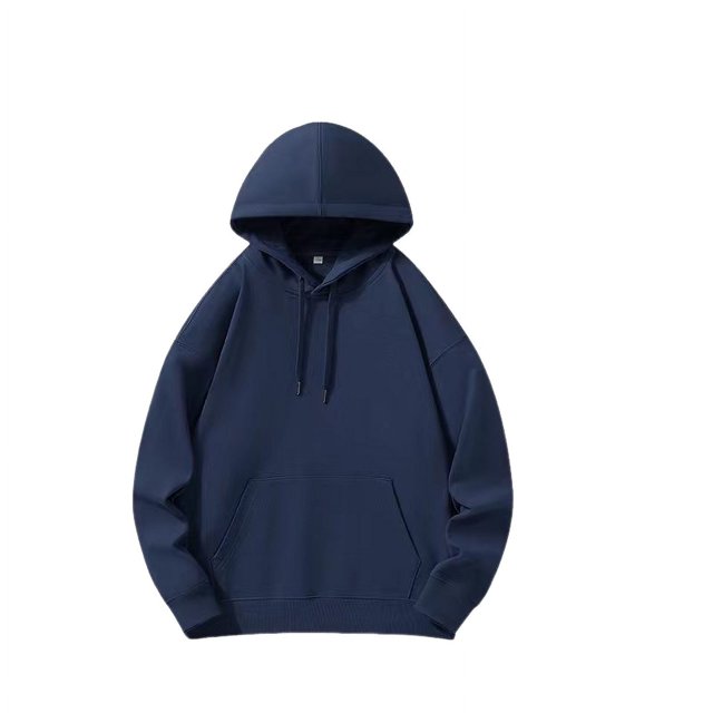 Pull en Coton Hip-Hop Printemps et Automne Col Rond Épaule Manches Longues Chemise Nue