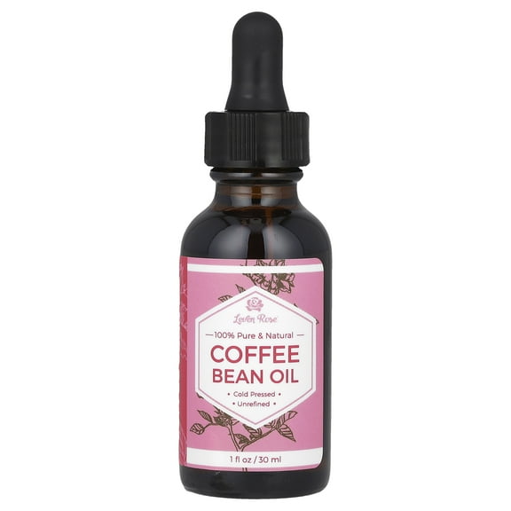 Leven Rose 100% Pure & Natural, Coffee Bean Oil, 1 fl oz (30 ml)