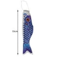 thumbnail image 3 of 55cm Japanese Carp Wind Sock (Blue) 55cm Blue, 3 of 7