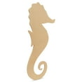 thumbnail image 2 of Unfinished Wooden Seahorse Cutout, 16", Pack of 100 Wooden Shapes for Crafts and Summer & Nautical Decor and Crafting, by Woodpeckers, 2 of 8