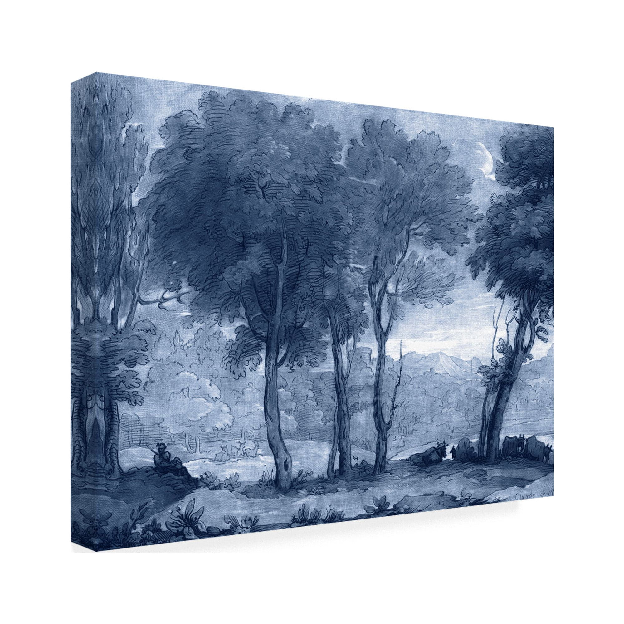 Trademark Fine Art 'UA CH Pastoral Toile I' Canvas Art by Claude Lorrain
