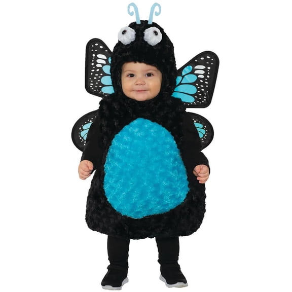 Underwraps Blue Butterfly Belly Babies Toddler Costume | Large Unisex