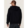 thumbnail image 4 of Hawx Work Gear Men's Navy Pro Insulated Hooded Zip-Front Bomber Work Jacket - HXFA21O1-NAVY X-  US, 4 of 4