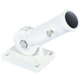 thumbnail image 4 of Hfnggwee 1.5" Adjustable Wall Mount Flag Pole Bracket - Slim Stainless Steel Windsock Holder with Screws for Outdoor/Indoor Display C412-042, 4 of 6