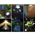 thumbnail image 3 of Foco de agua solar de 6 LED con un solo cabezal y dos cabezales, luz de paisaje de bajo voltaje, luz de pecera de bajo consumo, 3 of 5