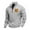 Gray, variant on RongHuan Sweatshirt for Men Winter Fleece Fuzzy Sherpa Lined Pullover Casual Quarter Zip Stand Collar Sweatshirts Long Sleeve Fall Athletic Pullover