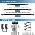 thumbnail image 5 of Urbanest Adjustable Single Curtain Rod Set Coil Finials – 3/4-Inch Diameter, With Black Rod, 84–120 Inches, 5 of 6