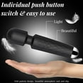 thumbnail image 5 of Rulwuck 10 Mode Handheld Cordless Full Body Deep Tissue Massager w/ USB Cable & Instructions, Black, 5 of 7