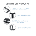 thumbnail image 5 of 20 Pcs Expositor 3d Joyería Marco Flotante Negro 9×9 y 11×11cm Lab.G Negro, 5 of 5