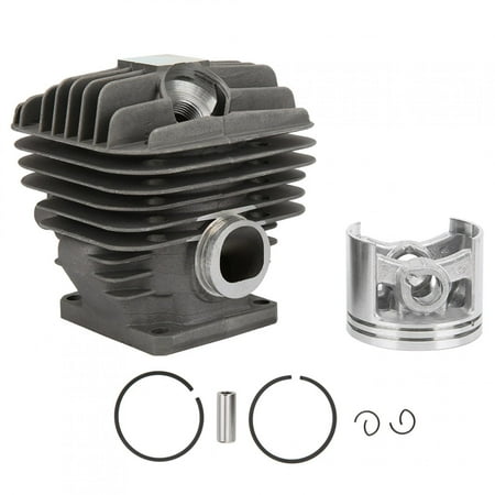 

52mm Hardware Power Tool Wear Resistant Die-Cast Aluminum Cylinder + Piston High Hardness For MS460