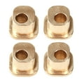 thumbnail image 2 of Piezas de metal de la rueda trasera de 4 PCS RC Reemplazo de la parte del automóvil RC Professional Diy, accesorio de escala de vehículos RC para 1/10, 2 of 10